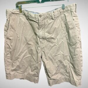 Polo Ralph Lauren Shorts Mens 40 Classic stretch chino khaki Pre Owned